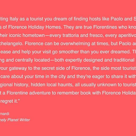 Florence Holiday Homes Ponte Vecchio 외부 사진